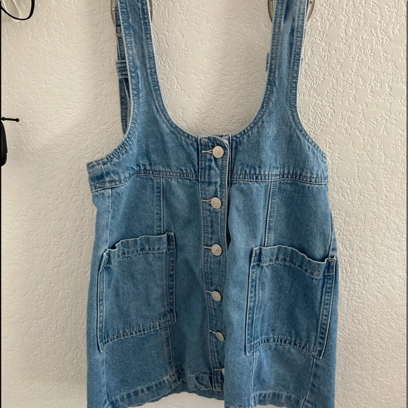 forever 21 overall dress ! - Picture 1 of 2